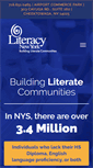 Mobile Screenshot of literacynewyork.org